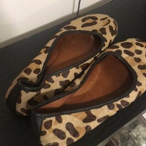 Gentle Souls Leopard flats